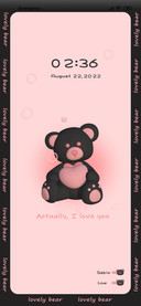 3D Sweet Cool Bear