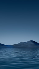 A threedimensional illusion of mountains and waters