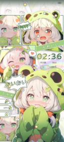 Cute manga girl