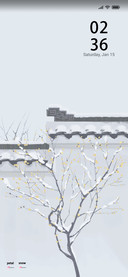 Dynamic snow