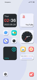 Light Simple Blue