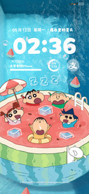 蜡笔小新西瓜泳池
