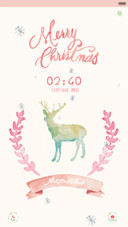  好评返现+抢红包 麋鹿说marry Christmas（多锁屏+音乐界面+自由桌面）
