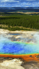 Hot Pool in Yellowstone Park