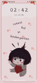 Cutest kid in kindergarten