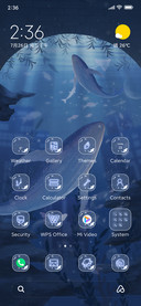 Like whale sea