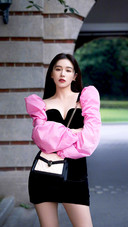 阚清子甜美性感穿搭