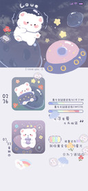 彩虹熊朋友圈