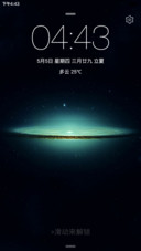 星空ios【IOS密码解锁+音乐界面】