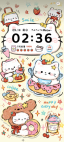 可爱小猫 涂鸦贴纸