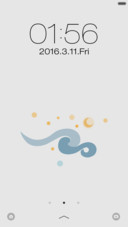 极简线条(白)