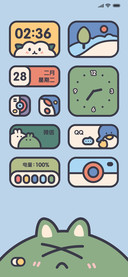 粗描边 大眼蛙