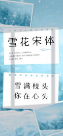 雪花宋体