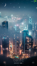  3D重力+雨滴特效 夜色撩人