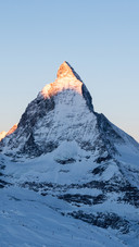 Majestic Peak with Snowy Cap
