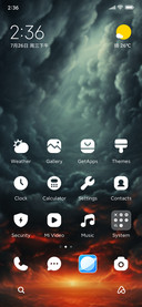Dark clouds