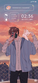 暮色少年和猫