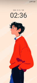 Red and black walk