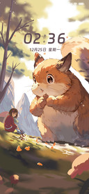 茂林遇松鼠