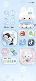 立体清透 可爱小兔