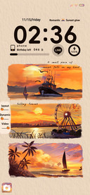 Oranges The sunset