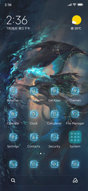 Blue dragon