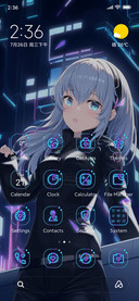 Neon Tech Maiden