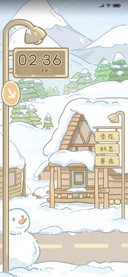 冬日车站雪景