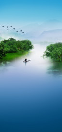 青山绿水