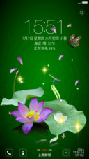莲花 动态锁屏+3D重力蝴蝶 7.7