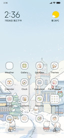 Winter town