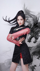 硬糖少女中国风穿搭