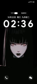 暗黑系动漫少女
