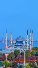 The Blue Mosque, Istanbul, Turkey