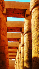 The karnak temple in egypt