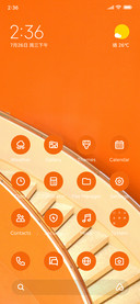 Orange Stair