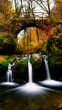 Luxembourg falls in autumn
