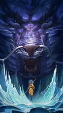 The Monk is Floating Under The Dragon