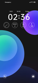 Two-color gradient