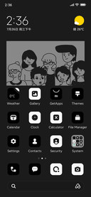 Minimalist cartoon