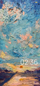 Sunrise painting