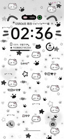 亚系平铺星耀小猫酱