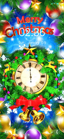Christmas clock