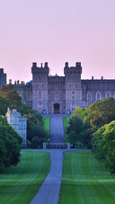 Windsor Castle and the Long Walk, Uk