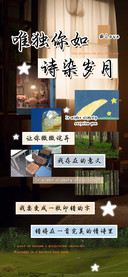 唯独你如诗染岁月