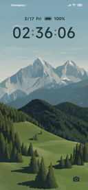 Mountain mirror