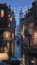  好评返现 威尼斯之夜（4D重力+功能锁屏）