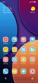 Blue Orange Purple