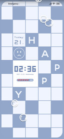 Bicolor chessboard