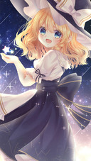 少女与夜空
